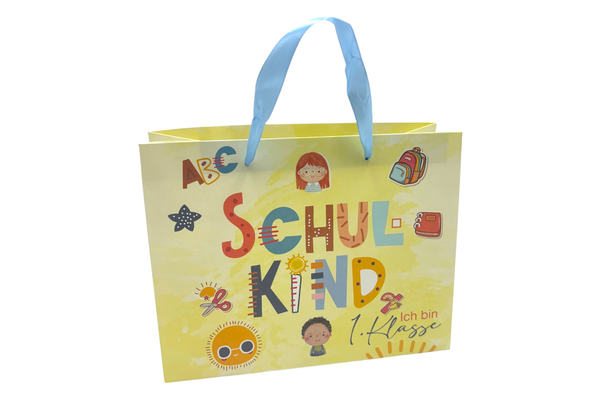 Geschenktüte "Schulanfang", 27x21x10,5cm