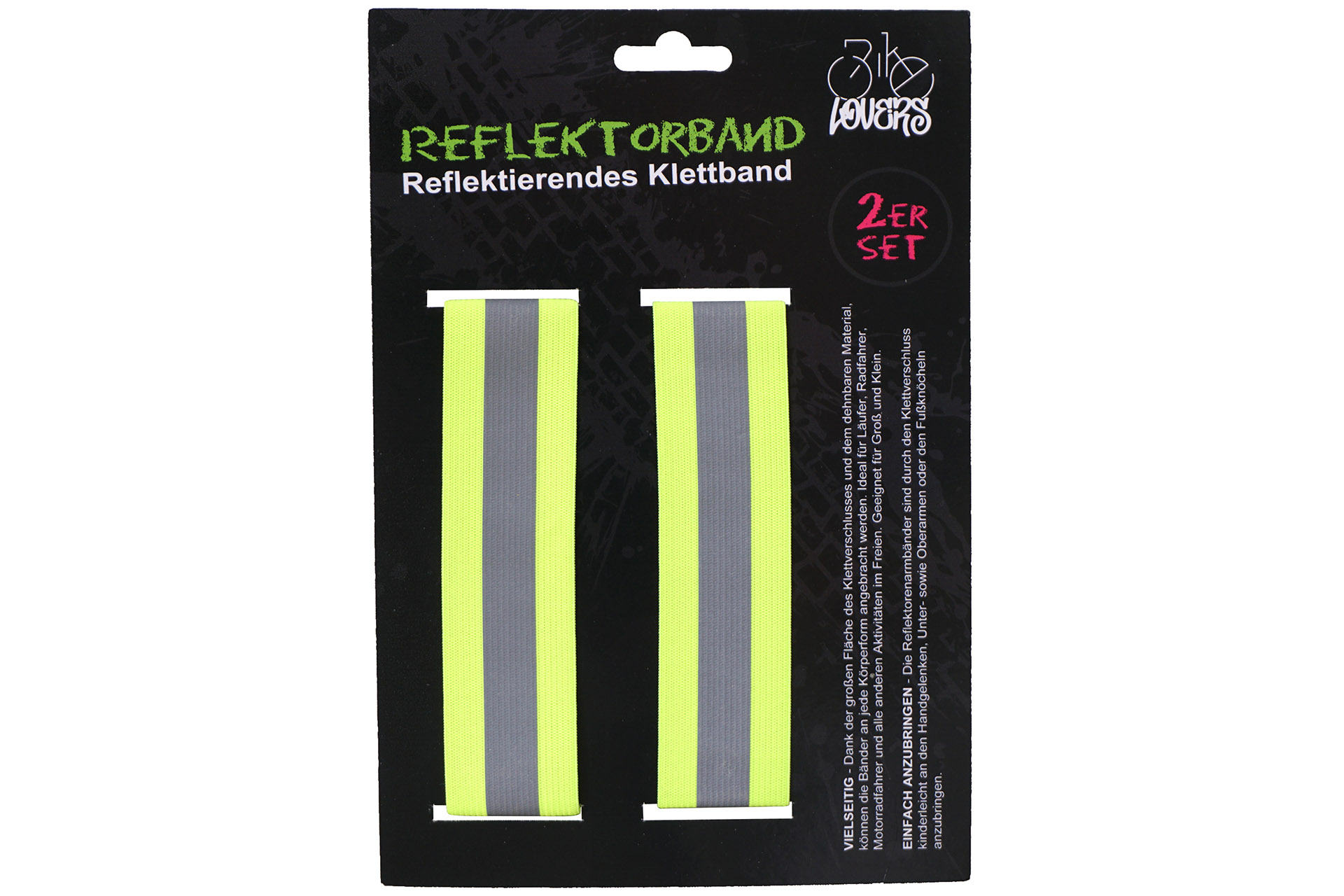 Reflektoren Klettband, 2er Set