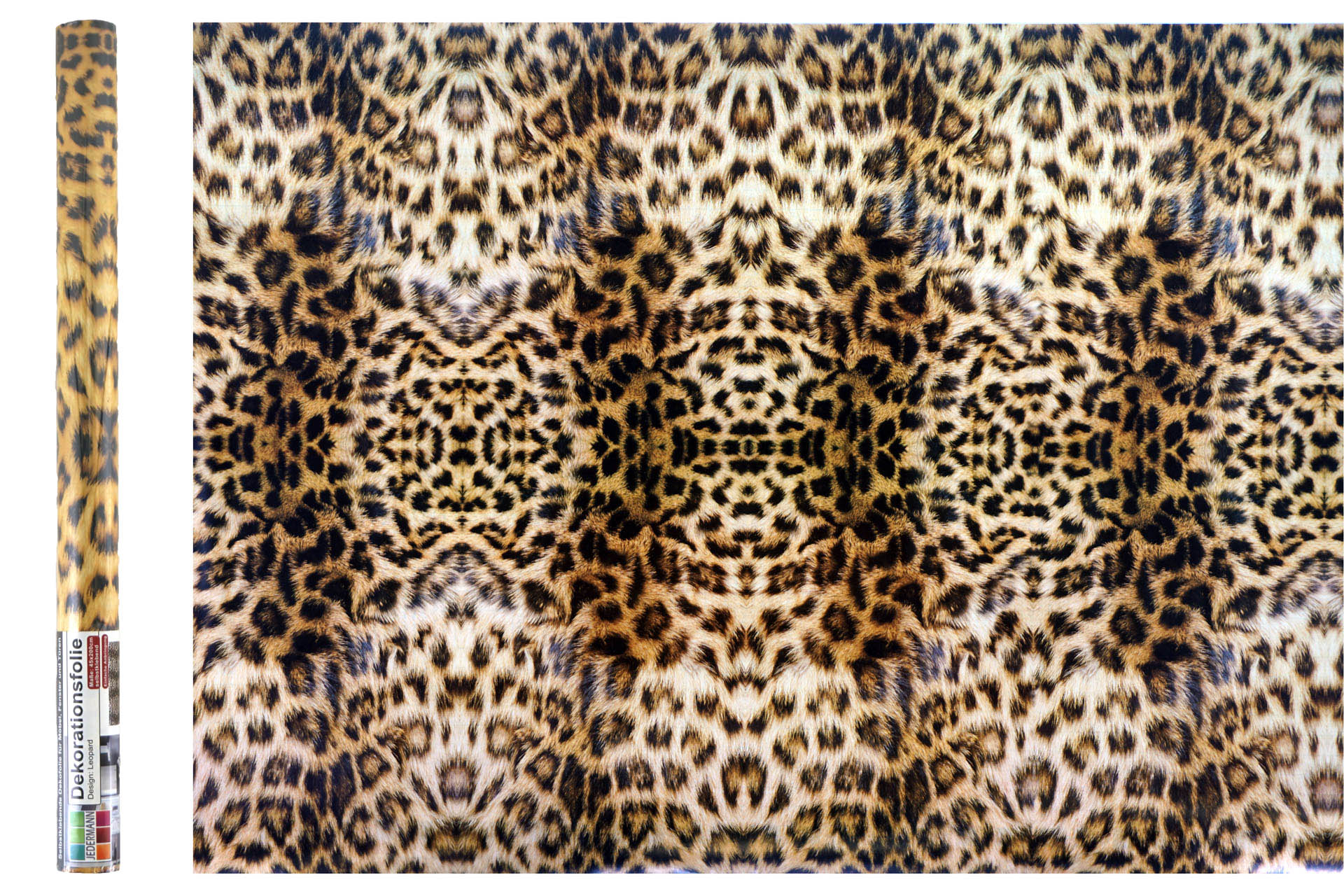 Dekofolie 200x45cm, Leopard